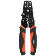 Szczypce do zaciskania konektorów i ściągania izolacji  3w1 INDUSTRIAL GRADE