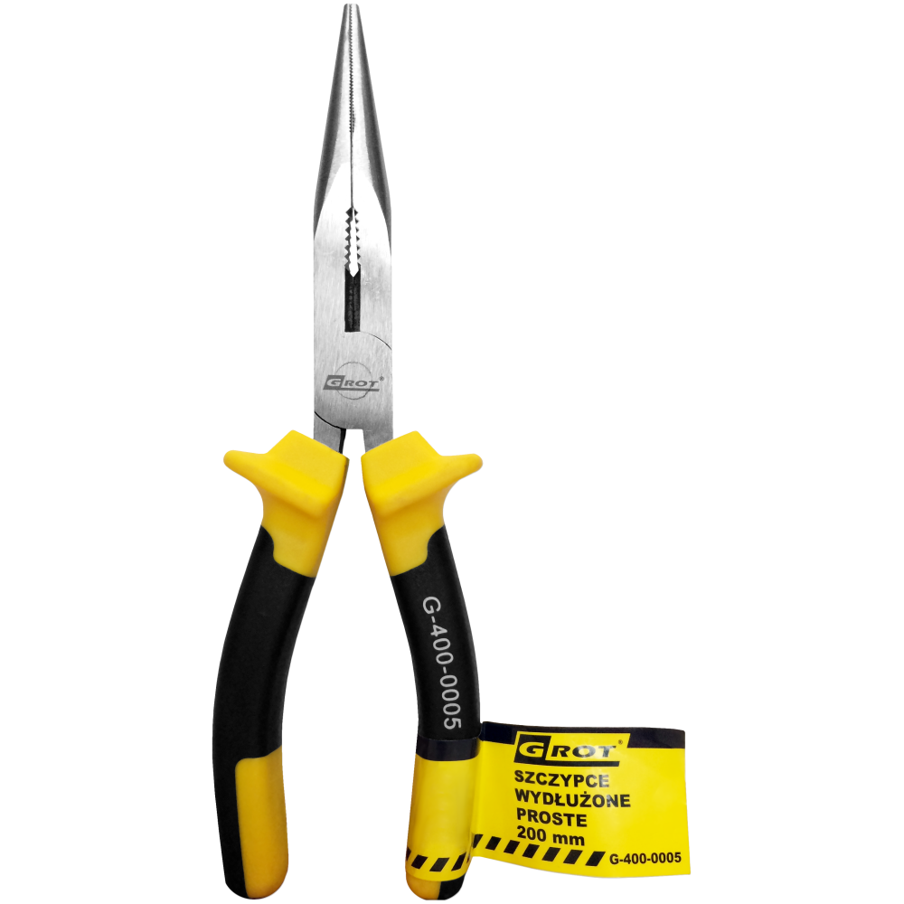 Szczypce wydłużone proste GROT