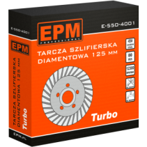 Tarcza szlifierska diamentowa TURBO
