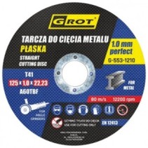 Tarcza do cięcia metalu GROT