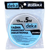 Taśma dwustronna piankowa BIANKA