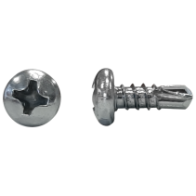 Blachowkręt samowiercący z łbem walcowo-soczewkowym DIN 7504N