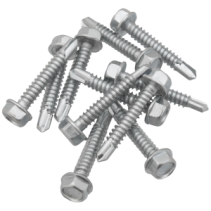 Blachowkręt samowiercący z łbem sześciokątnym DIN 7504K