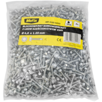 Blachowkręt samowiercący z łbem sześciokątnym DIN 7504K