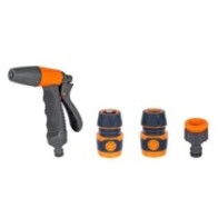 Zestaw ze zraszaczem pistoletowym plastikowym SOFT PREMIUM