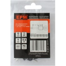 Końcówka tulejkowa izolowana podwójna