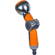 Zraszacz pistoletowy 7 funkcyjny SOFT SILVER