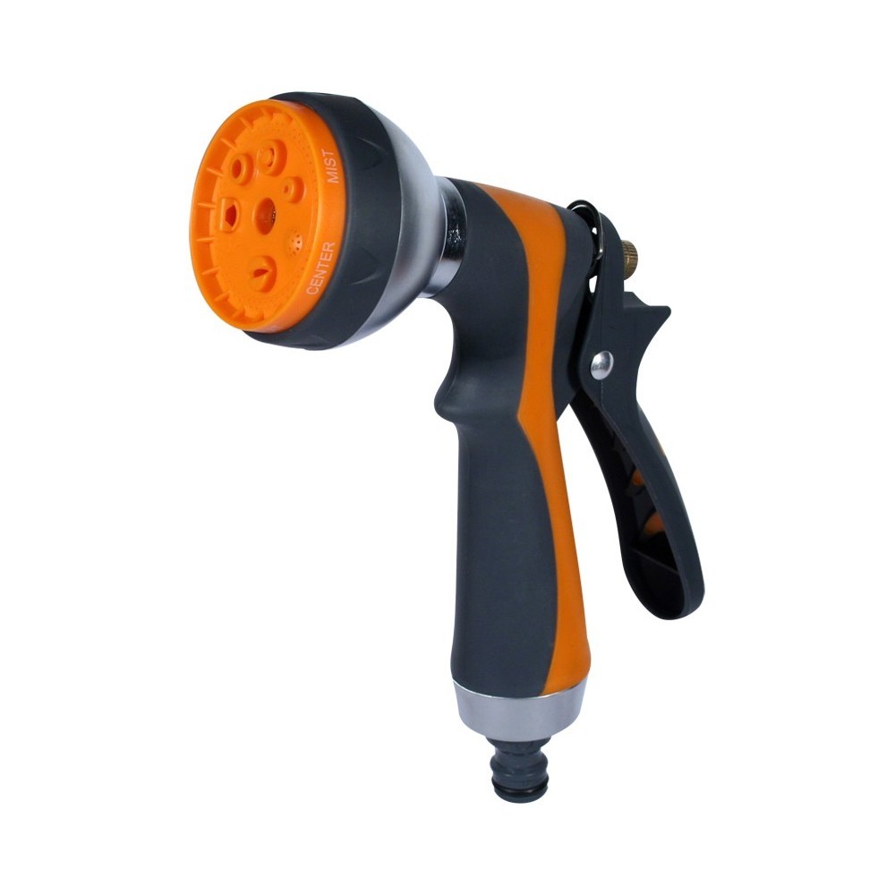 Zraszacz pistoletowy 7 funkcyjny SOFT SILVER