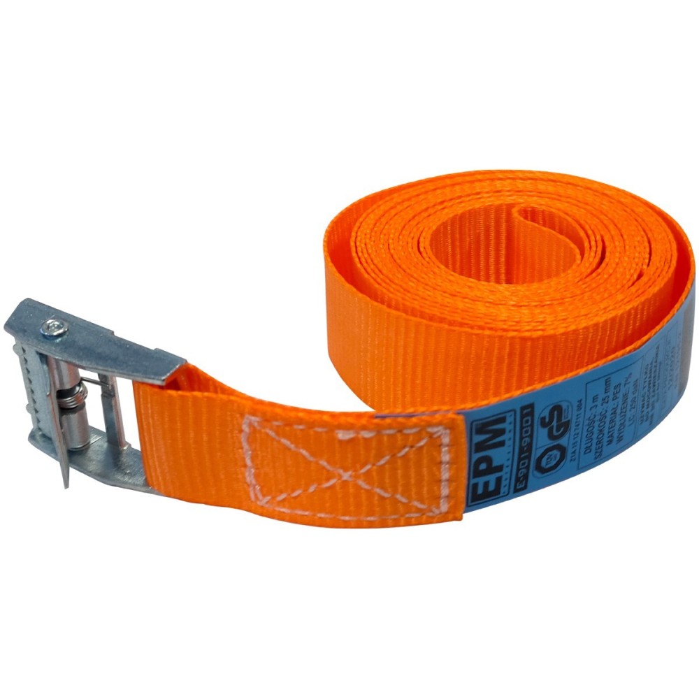 Pas z klamrą szybkomocującą 3 m 250 kg | EPM