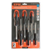 EPM Zestaw wkrętaków 6 szt. CLASSIC stal S2