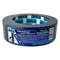 Taśma maskująca DEKA Blue Premium 7 – profesjonalna taśma malarska