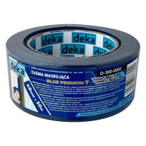 Taśma maskująca DEKA Blue Premium 7 – profesjonalna taśma malarska