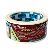 Taśma maskująca DEKA MASK-PRO 3 – taśma malarska do wnętrz