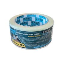 Taśma filamentowa CROSS-FIBER DEKA – wzmocniona taśma pakowa 48mm