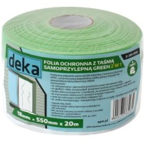 Folia ochronna z taśmą samoprzylepną GREEN 2w1 DEKA