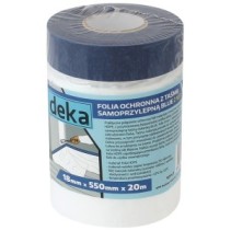 Folia ochronna z taśmą samoprzylepną BLUE 2w1 DEKA