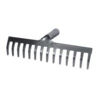 Grabie 14-zębne GROT – stalowe grabie ogrodowe