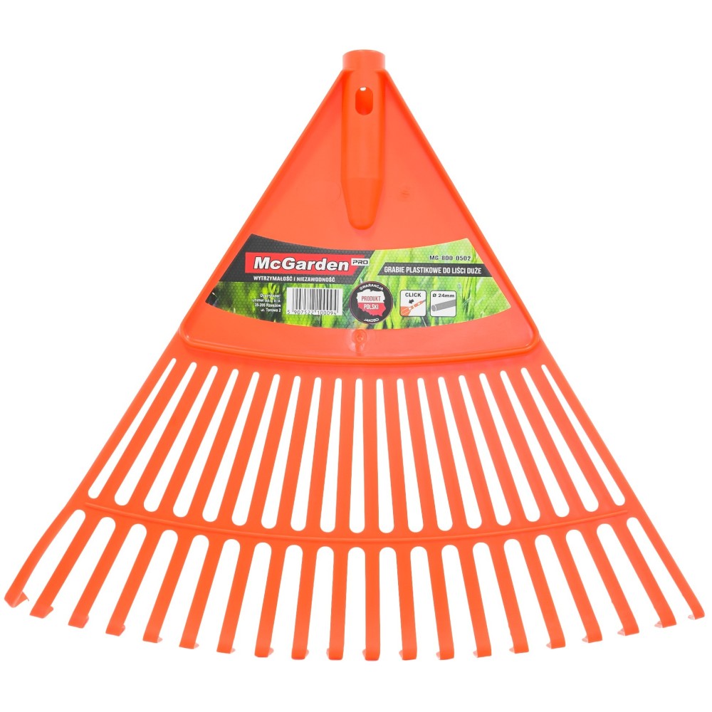 Grabie do liści, plastikowe L CLICK