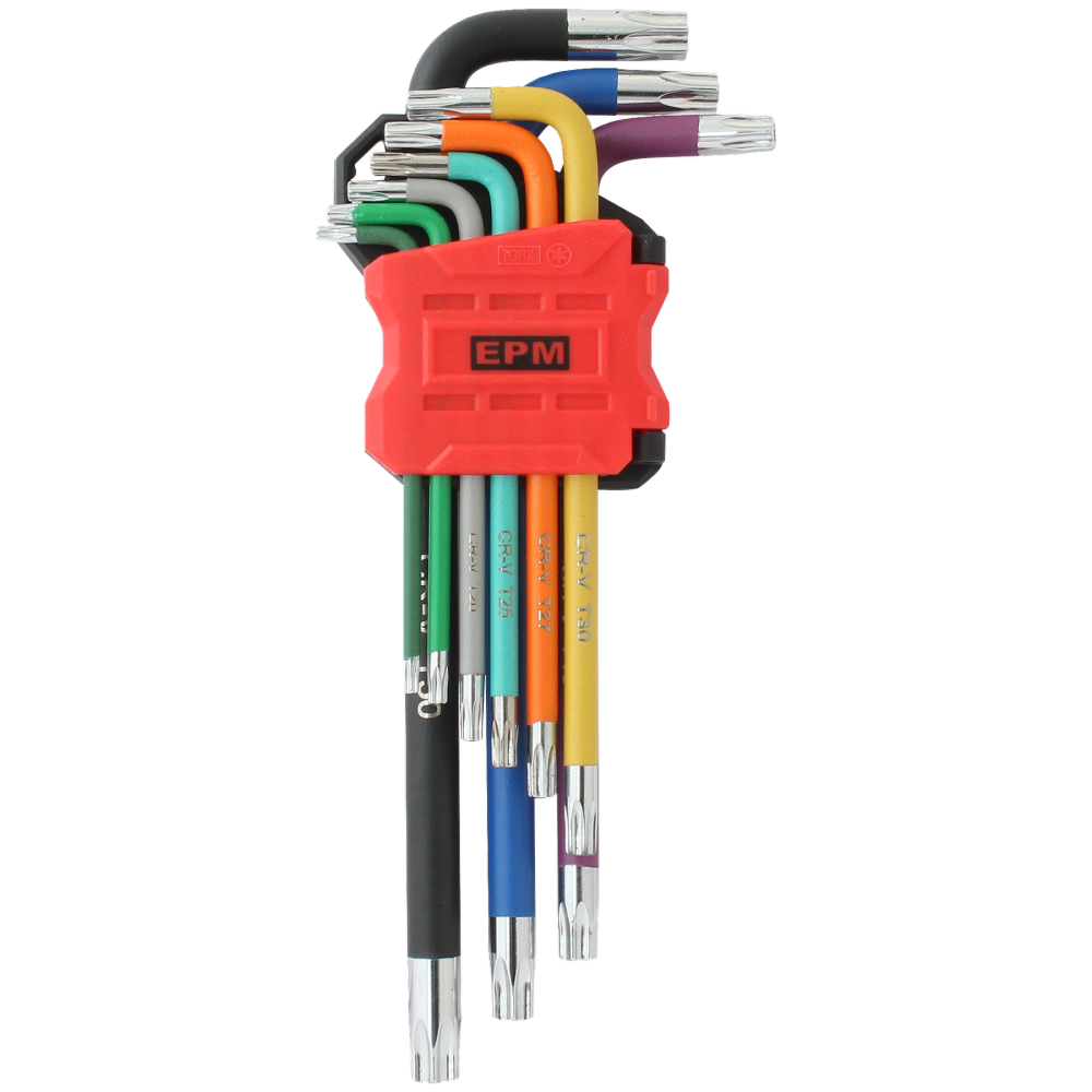 Komplet kluczy torx RED LINE 9 szt.