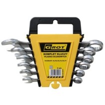 Komplet kluczy płasko - oczkowych GROT