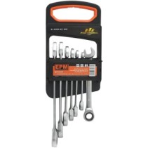 Komplet kluczy płasko – oczkowych z grzechotką PROFESSIONAL